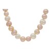 JuwelmaLux Perlenkette mit Doublé, Süßwasserzuchtperle JL30-05-4786