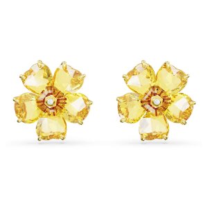 Swarovski Ohrstecker Florere 5650571 Blume, Gelb,...