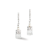 Coeur de Lion Ohrhänger 5086/21-1400 GeoCUBE® Precious Fusion Pearls weiß