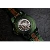 LAiMER Herren Uhr 0187 Armin Limited Edition Automatik Nussbaumholz Edelstahl, grün