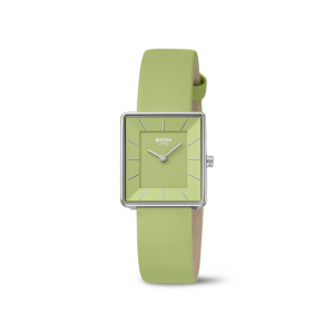 Boccia Damen Uhr 3351-03 Titan, Leder grün