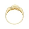 Ring 585/000 (14 Karat) Gelbgold mit Rubin und Brillant, getragen 25322688