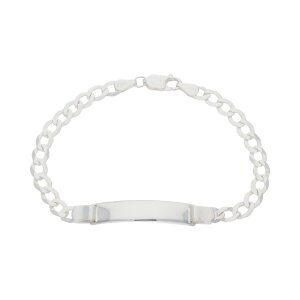 JuwelmaLux Gravur Armband Sterling Silber 925, Panzer...