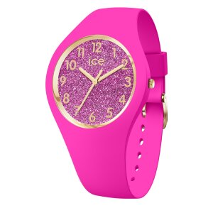 Ice-Watch Damen Uhr ICE glitter 021224 Neon pink