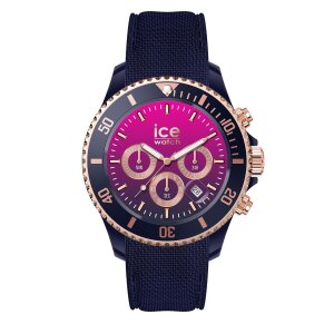 Ice-Watch Damen Uhr ICE chrono 021642 Dark blue Pink