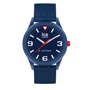 Ice-Watch Herren Uhr ICE solar power 020059 Blue tide
