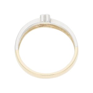 Ring Gold und Weißgold 333 Zirkonia JL10-07-3460...