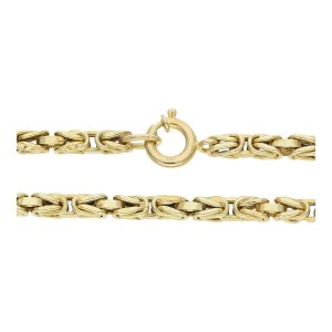 Halskette 585/000 (14 Karat) Gold Königskette...