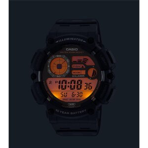 Casio Herren Uhr WS-1500H-1AVEF Resin schwarz