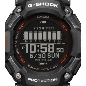 Casio Herren Uhr Solar, Bluetooth GBD-H2000-1AER G-Shock