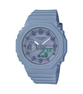 Casio Damen Uhr GMA-S2100BA-2A2ER G-Shock, Resin, blau