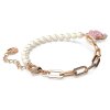 Swarovski Armband 5669169 Teddy, Bär, Rosa, Roségold-Legierungsschicht