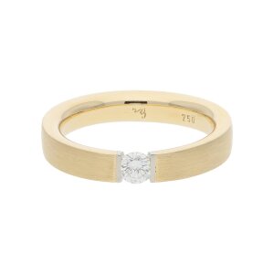 Ring Platin 950 und Gold 750 Brillanten Second Hand...
