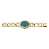 Armband 585/000 (14 Karat) Gelbgold mit Opal Triplette, getragen 25322966