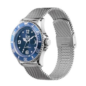Ice-Watch Unisex Uhr ICE steel 017667 Mesh blue