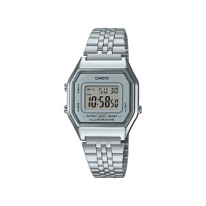 Casio Unisex Uhr Vintage LA680WEA-7EF Edelstahl, Kunstharz