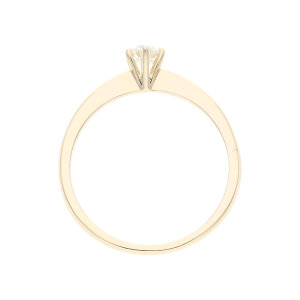 Verlobungsring 585 Gold ca. 0,25ct Brillant JL10-07-3509...
