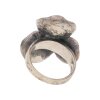 Ring 925/000 Silber geschwärzt, Designer Ring, Handgearbeitet, getragen 25323132