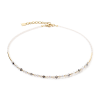 Coeur de Lion Halskette 6022/10-1218 Princess Pearls grau-kristall
