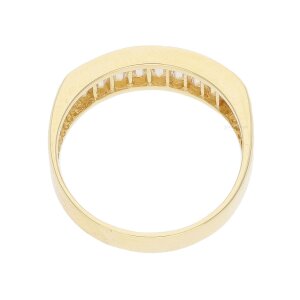 Ring Gold 750 Zirkonia Second Hand 25323171 getragen