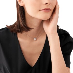 Emporio Armani Damen Halskette EG3585040 Sterling Silber
