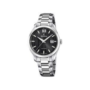 Festina Swiss Herren Uhr F20026/4 Edelstahl Armband
