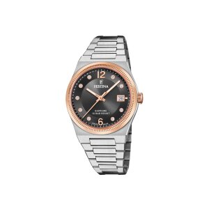 Festina Uhr für Damen Swiss Made F20037/3 Edelstahl...