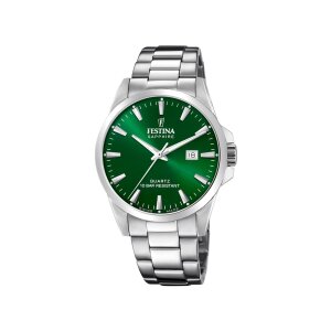 Festina Uhr für Herren Swiss Made F20024/6 Edelstahl...