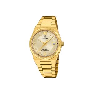 Festina Uhr für Damen Swiss Made F20039/2 Edelstahl...