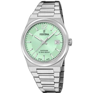 Festina Uhr für Damen Swiss Made F20035/3 Edelstahl...