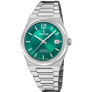 Festina Uhr für Damen Swiss Made F20035/5 Edelstahl...