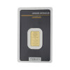 Goldbarren 5 Gramm Argor-Heraeus geprägt zertifiziert 999,9 Feingold 2022-GB-16-5g mit individueller Seriennummer
