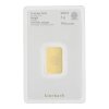 Goldbarren 5 Gramm Argor-Heraeus geprägt zertifiziert 999,9 Feingold 2022-GB-16-5g mit individueller Seriennummer