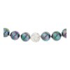 Mode Perlen Set mit Kette und Armband, Verschluss aus Edelstahl, getragen 25323163