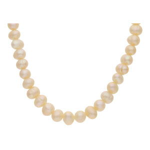 JuwelmaLux Perlenkette mit Edelstahl Verschluss...