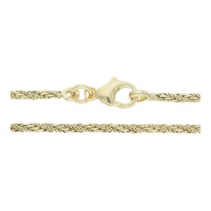 Halskette 585/000 (14 Karat) Gold Kordel, getragen 2533269
