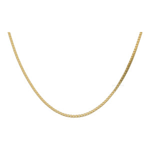 Halskette 750/000 (18 Karat) Gold Venezia, getragen 25323274