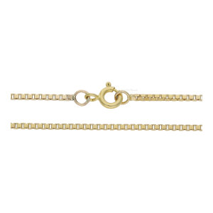 Halskette 333/000 (8 Karat) Gold Venezia, getragen 253323267