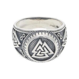 Wikinger Ring Silber 925 geschwärzt Second Hand...