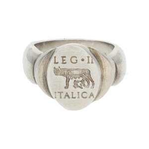 Siegelring 925/000 Sterling Silber Leg II Italica,...