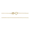 Halskette für Anhänger 750/000 (18 Karat) Gold Anker, getragen 25323350