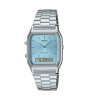 Casio Vintage Unisex Armbanduhr AQ-230A-2A1MQYES Edelstahl, Kunstharz, Blau