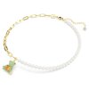 Swarovski Collier Teddy 5669162 Bär, Grün, Mehrfarbig, Goldlegierungsschicht