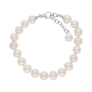 JuwelmaLux Perlenarmband Silber 925 mit...