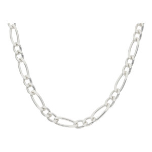 JuwelmaLux Halskette Figaro 925/000 Sterling Silber...