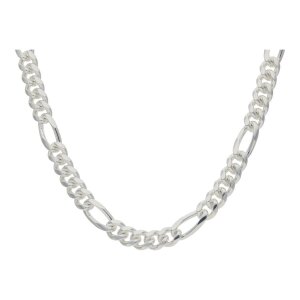 Kette Silber 925 Figaro oval JL50-05-0057 JuwelmaLux