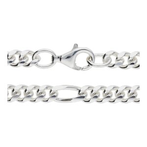 Kette Silber 925 Figaro oval JL50-05-0057 JuwelmaLux