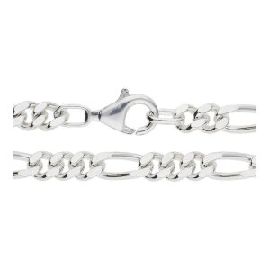 Figarokette Silber 925 diamantiert JL50-05-0060 JuwelmaLux