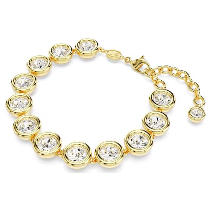 Swarovski Imber Armband 5682586 Rundschliff, Weiss 