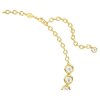 Swarovski Imber Halskette 5682585 Rundschliff, Weiß, Goldlegierungsschicht
